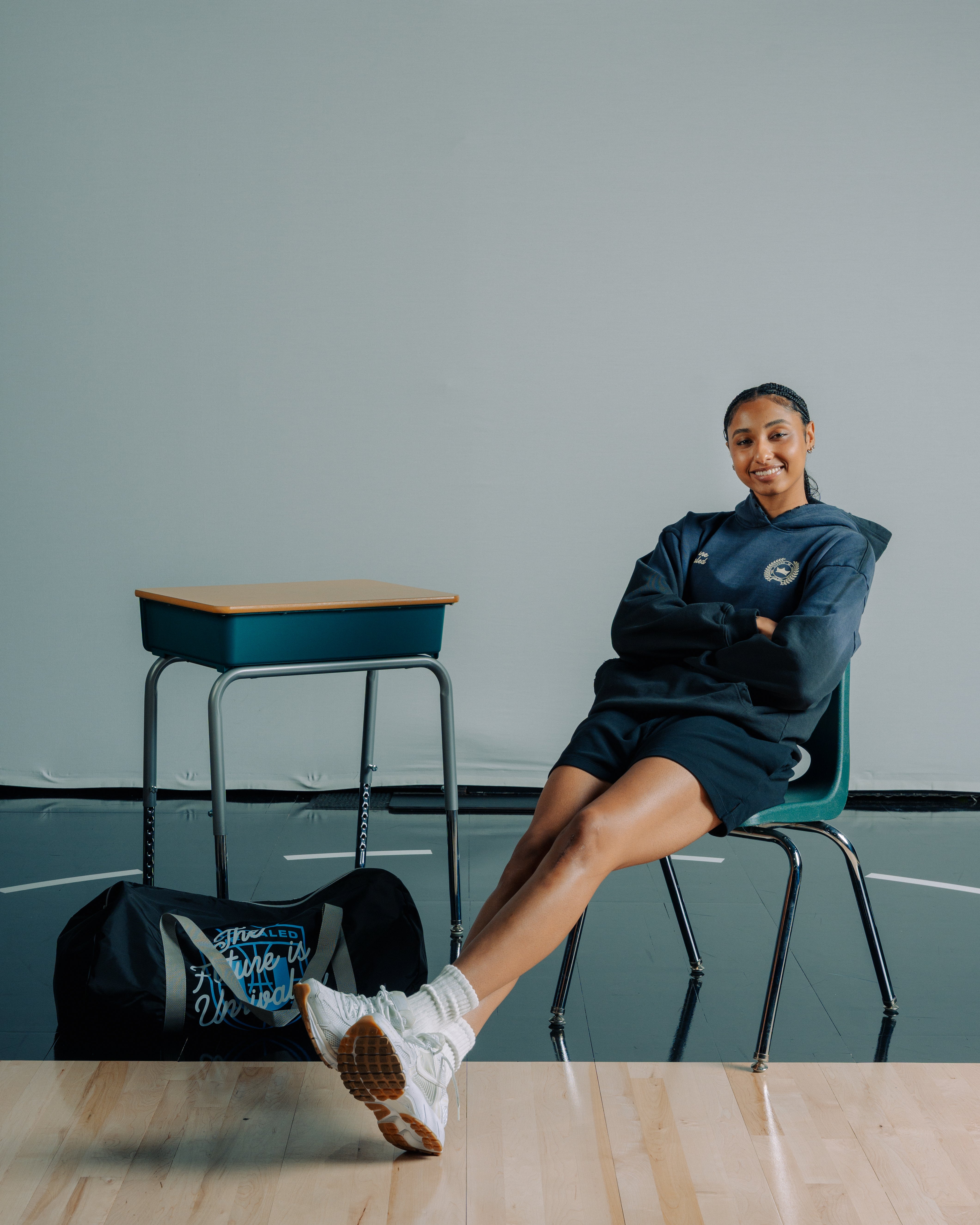 Distressed Hoodie - Washed Black - Image 4